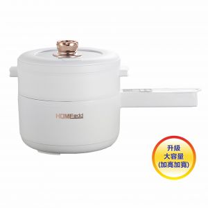 【47折優惠】 $189 購買HOME@dd®智能多功能大容量不粘電煮鍋 (2.6L) [全港免運]