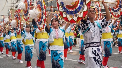 鳥取最大夏祭 傘舞祭