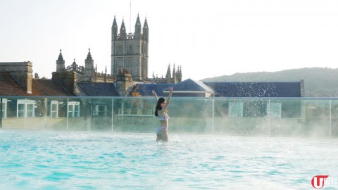 英國 Bath浸溫泉 賞古城skyline