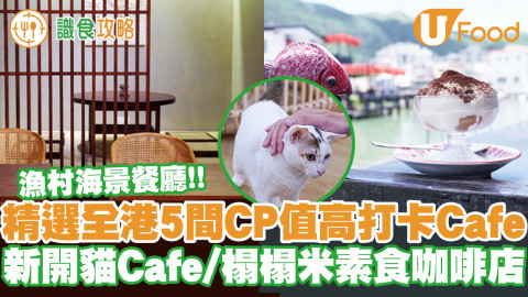 【Cafe推介2021】精選香港5間CP值高打卡Cafe！新開1000呎貓Cafe／棚屋Cafe／素食Cafe／天台Cafe