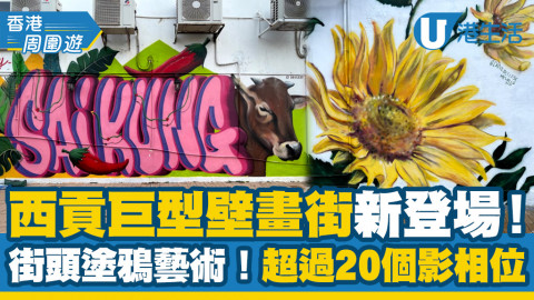 【西貢好去處】2021壁畫節HKwalls登陸西貢！超過20幅巨型壁畫