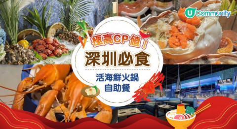 極高CP值！深圳必食活海鮮火鍋自助餐